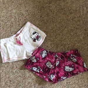Hello Kitty Pajama Shorts